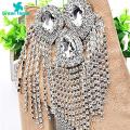 Green Home Shoulder Epaulette DIY Unisex Adults Shoulder Tassels Epaulet Brooch. 