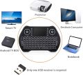 MT10 English Mini Wireless Keyboard 2.4G Backlit Touchpad Air Mouse Support Android for Android Smart TV Box. 