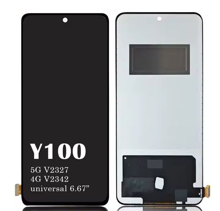 Vivo Y100 4G 5G LCD Unit Display Panel with Touch Screen Replacement