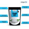 Epsom Salt : 99.5% Pure Magnesium Sulphate- Export Quality - Unscented, Medium Grain, 907Gms Pack. 