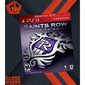PLAYSTATION 3 DVD SAINT ROW THE THIRD PS3 GAME. 