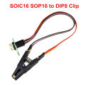 TL866ii Plus Programmer 1pcs SOIC8 SOP8 Test Clip update version For EEPROM 93CXX / 25CXX / 24CXX in-circuit programming. 