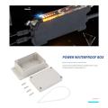 LA Waterproof 100 x 68 50mm Plastic Electronic Project Box Enclosure Case. 
