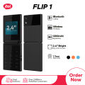 itel Flip 1 Feature Phone | 2.4″ Bright Big Screen | 2,000mAh Big Battery | 2,000 Contacts Memory | Bluetooth Calling | Opera Mini Browser | PTA Approved & 12 Month's Official Warranty. 