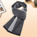 Mens Plaid Scarf Soft Elegant Male Plaid Scarves. 