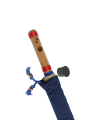 D Sharp Medium Scale Side Blown Bamboo Bansuri Flute. 