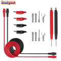 Test Lead Kit Replaceable Test Line Digital Multimeter Test Lead Probe Alligator Clip U - shaped Probe. 
