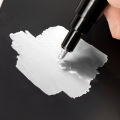 STA 7300/1102 Metal Anti-Paint Mirror Electroplating Pen Model Silver Electroplated Chrome Mirror Marker Pen 3mm. 