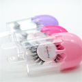 Plastic Portable Eyelash Storage Box Clear Ice Cream Eyelash Packaging Case Lollipop Candy Color Lash Storage Container Boxes. 