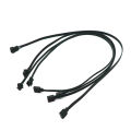 50cm 5v 12v Rgb Argb Control Cables For Deepcool Phanteks Lian-Li Led Strip Sm 3pin 4pin Argb Control Adapter Cable. 