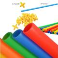 Rainbow Straw Constructor Stem Building Blocks Toys For Kids 220pcs And 110pcs Interlocking Plastic Educational Toys Engineering Building Blocks Assembly Straw Blocks for Boys & Girls. 