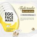 BIOAQUA Egg Face Smooth Moisturizing Egg Sheet Mask. 