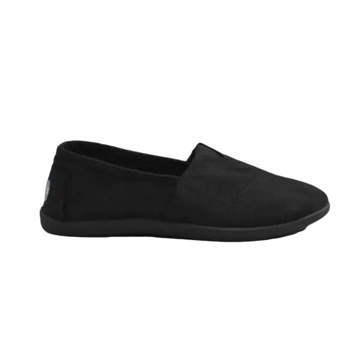 TOMS unisex syanno black canvas shoes