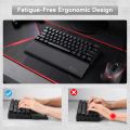 Redragon P035 Meteor S Gaming Keyboard Wrist Rest Pad with Ergonomic Soft Memory Foam for 60% 61 KeyBoards Compact Size 11.38 x 2.87 in, 0.78 inch. 