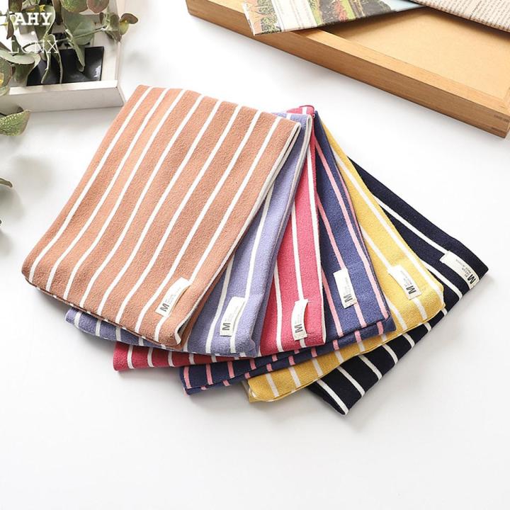 Winter Snood scarf For Children Baby Warm Cotton Double Layer Neck Scarf Stripe Warmer Children's scarf Bebe Neck Scarves
