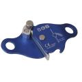 Aluminum Climbing Rope Blocker for Outdoor Climbing - blue. 