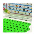 Learning Ben Ten Computer with 250 intelligent learning contents, 5 kinds of mode and 32 English Words, E-school Study and Play Lights and Music Best toy for Kids. 