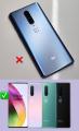 OnePlus 8 4G/5G Global Only- ( Not Compatible 5G UW Version Variant-) Official Silicone Soft Silky Rubber Case - Comfortable Protective Case - Premium Ultra Slim Shockproof Liquid Cover- For One Plus 8 4G/5G Global Variant Only. 