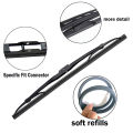 Erick's Wiper 11" Rear Wiper Blade For Seat Arosa / VW Lupo 1997 - 2004 Windshield Windscreen Tailgate Window Car Rain Brush. 