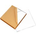 Super Classic Acrylic Transparent Sheet | High-Quality 12x24 - 2/4mm Thickness For DIY & Science Projects | Transparent & Milky White Acrylic Panel with Buff Corners | Acrylic Sheet Transparent | Wall Crafting, Handcraft, Art Work, 3D Logos & Nameplates. 