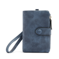 Coin Purse Wallet Leather Wallet with Card Holder for Women Teen Girl Gifts on Anniversary Navy Blue. 