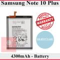 Samsung Note 10 Plus Battery EB-BN972ABU Replacement Premium Quality 4300mAh Battery For Samsung Note 10 Plus. 