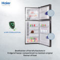 Haier 12 Cu Ft / Inverter Antibacterial / HRF-346IARA+ ( Digital Control Panel + Turbo Fan + 4 Temperature Sensors+ABT Technology + Inverter Compressor + Glass Door ) Red Colour Refrigerator / 10 Years Warranty. 