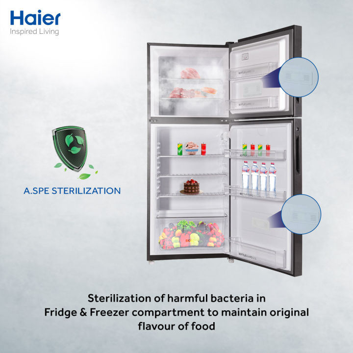 Haier%2012%20Cu%20Ft%20/%20Inverter%20Antibacterial%20/%20HRF-346IARA+%20(%20Digital%20Control%20Panel%20+%20Turbo%20Fan%20+%204%20Temperature%20Sensors+ABT%20Technology%20+%20Inverter%20Compressor%20+%20Glass%20Door%20)%20Red%20Colour%20Refrigerator%20/%2010%20Years%20Warranty%20-%20Image%207