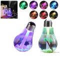 Bulb Humidifier / Aroma Diffuser / Air Purifier - Original Product (With Colorful Changing Lights). 