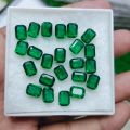 Original Gilson Emerald Zamurd (Zamord) Gemstone 1.35 crt ± 1crt For Ring Men,Bracelet,Pendant. 