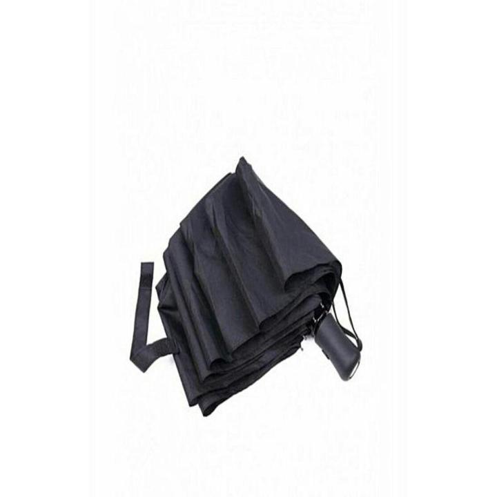 Premium Quality Folding Handle Umbrella - Black