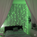 20 Feet Green Fairy Light String - 220V for Eid Milad Melad Birthday Party Wedding Christmas Function Home Decoration. 