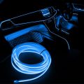 Car Dashboard Neon Light Car Interior Decorative Lamps Strips Atmosphere Lamp Cold Light Decorative Dashboard Auto LED Ambient Lights 2M. 