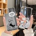 Funny Chainsaw Man I Wanna Feel Some Tits Phone Case For iPhone 11 12 Mini 13 14 Pro XS Max X 8 7 Plus SE XR Transparent Shell. 