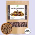 Best Quality Black Large Cardamom (Badi Elaichi, Elaichi Kalan)  100 Gram. 