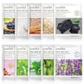 Pack of 10 Fruit Plant Extract Moisturizing Brighten Facial Sheet MaskS Hydrating, Radiance Boost, Calming, Skin Care Sheet Masks (RANDOM). 