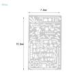 Drawing Template DIY Drawing Tool Lightweight Portable Party Art Design Office Supplies Home C. 