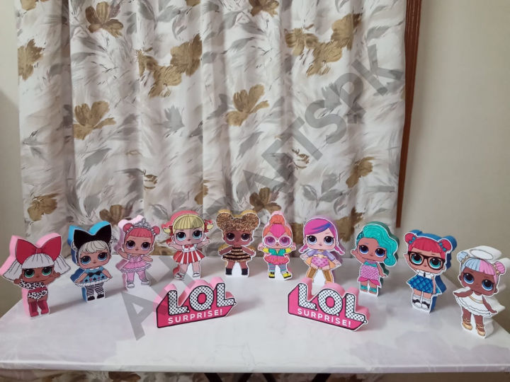 LOL%20Surprise%20Doll(s)%20Cutouts%20Full%20Set%2011Pcs%20Thermocol%20-%20Image%205
