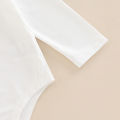 Infant Baby Spring Romper, Solid Color Long Sleeve Turtleneck High Stretch Jumpsuit for Boys Girls. 