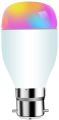 LINGANZH WiFi Smart Bulb Alexa Light , Multicolor Dimmable LED Light Bulb Work with Alexa Google Home and IFTTT, Timer Schedule, Remote Control by Smartphone, No Hub Required B22 (B22 B ayonet). 
