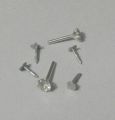 Pure Silver (chandi) Nose Pin with Easy Lock Stones For Women. 