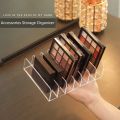 2 Pcs Acrylic Eyeshadow Palette Makeup Organizer,7-Cell, for Cosmetic. 