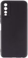 VIVO Y20 Black Soft Silicon TPU Back Cover Case. 