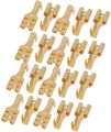 20 pcs 6 mm Electrical (Lex pin) Wire Cable Thimble Lugs Crimp Terminal Female Spade Thimble for Automobiles, Bike, Speaker, RO Water Purifier, Appliances, AC Wire Connector. 