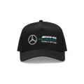 Black Cap Mercedes AMG Petronas Cap Printed Cap Mercedes Cap. 