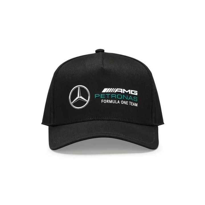Black Cap Mercedes AMG Petronas Cap Printed Cap Mercedes Cap
