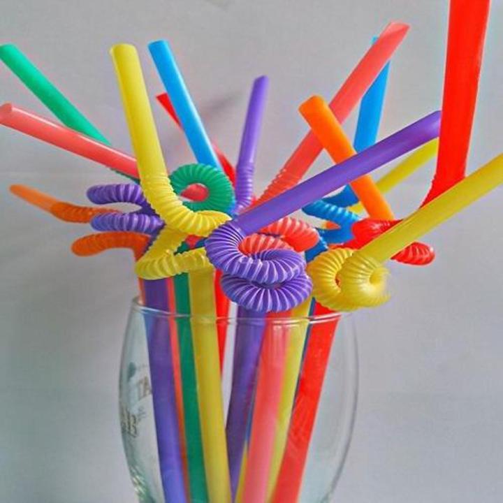 MULTI COLORS STRAWS PACK OF 50 MULTI ARTISTIC STRAWS PACK PARTY STRAWS