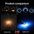 Ready Stock T5 Led 3014 9SMD W3W Instrument Light Car Dashboard Warming Indicator Wedge Auto Instrument Meter Lamp Signal Bulb 12v. 
