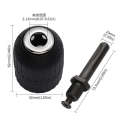 Drill hammer impact batch board air gun conversion hand electric drill chuck SDS square and round handle adapter rod. 