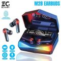M28 TWS Bluetooth Earphone Wireless Headphones Earbuds Blutooth Handfree Headsets With Charging Box/M28 Bluetooth Earbuds 5.3 Gaming Earbuds. 